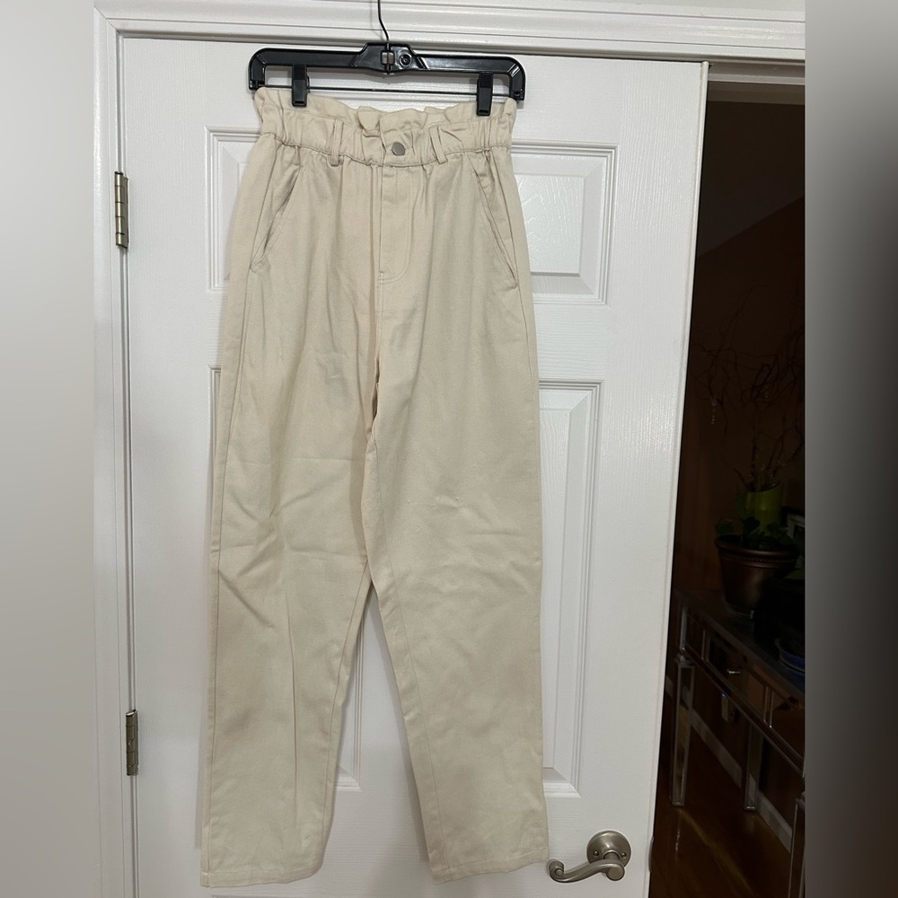 Men's Cream Pants
